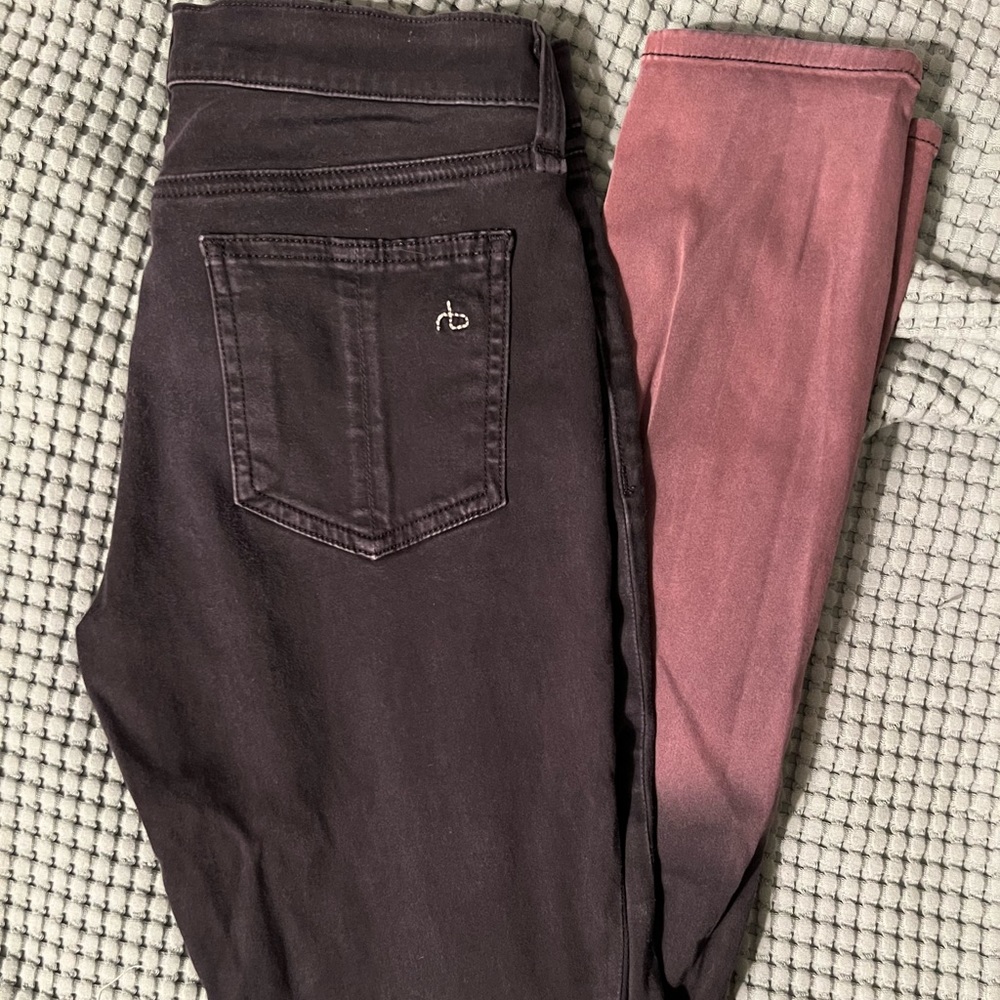 Rag & Bone Jean Ombré-dyed Leggings